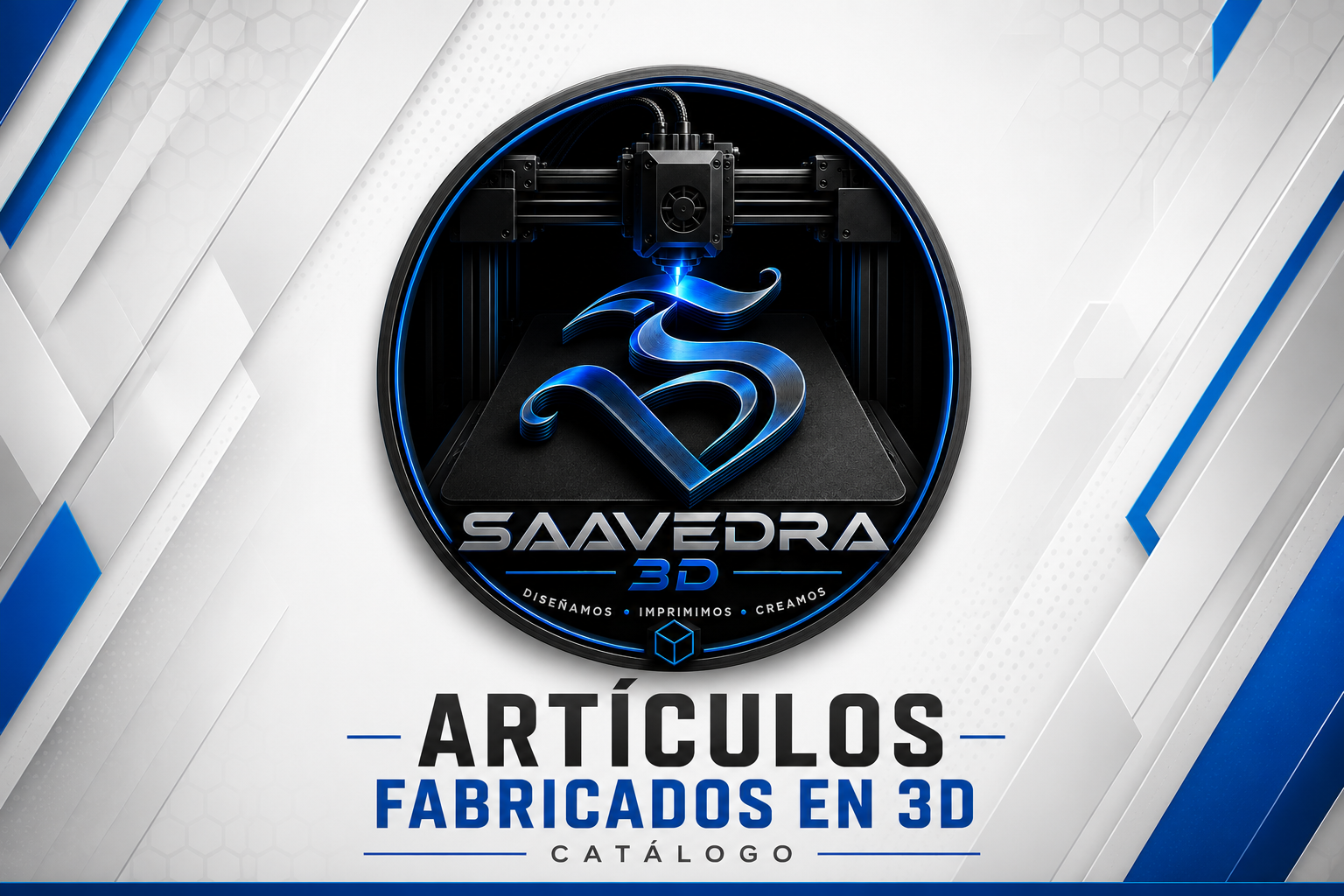 Artículos fabricados en 3D Saavedra 3D