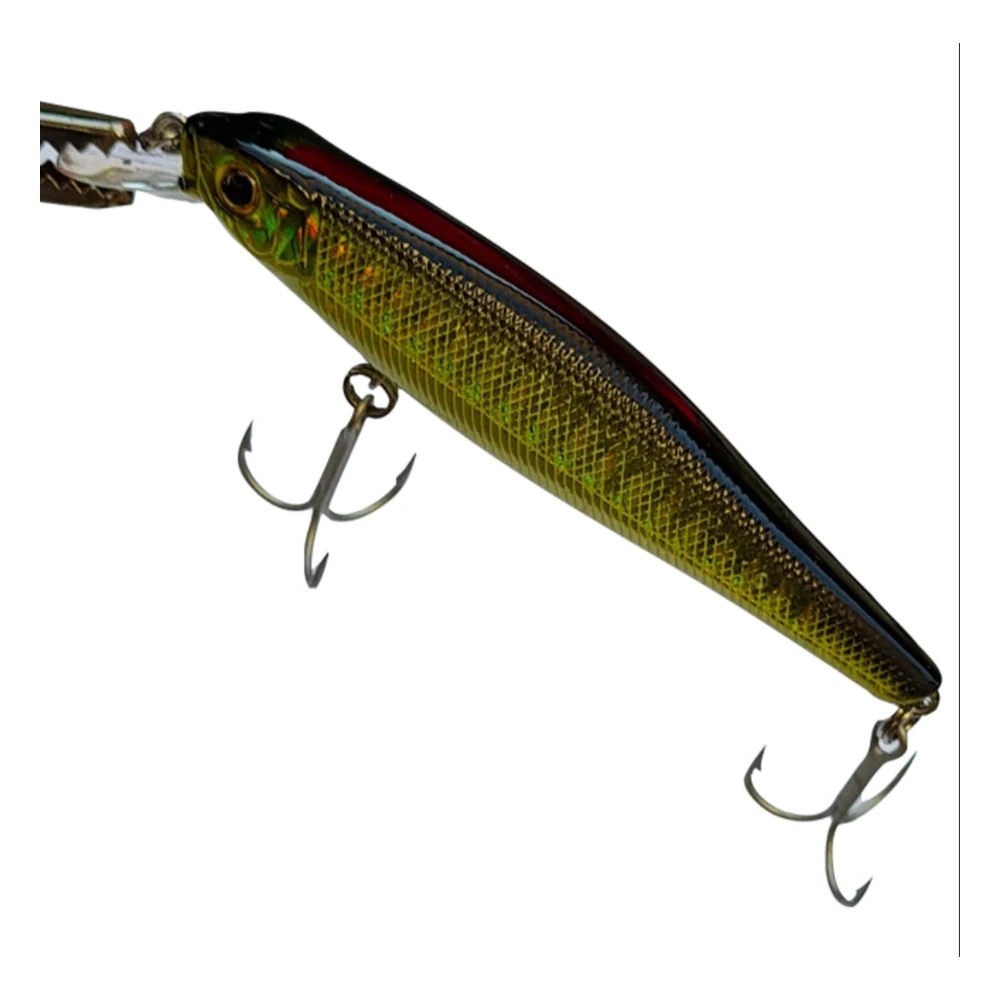 Señuelo Silstar Mid-Bait B27 Verde/Negro 8 cm