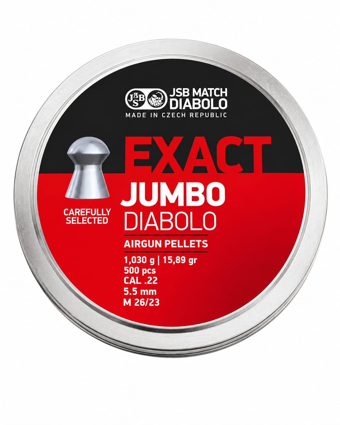 JSB Exact Jumbo 15.89 gr · 500 un