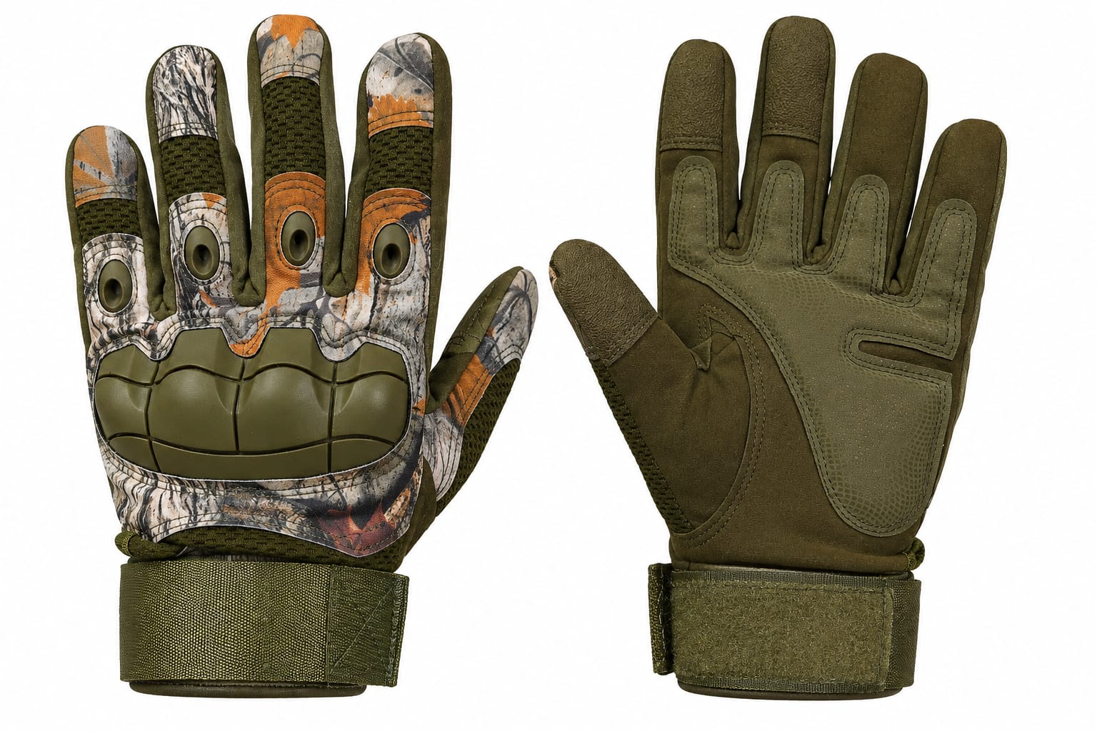 Guantes Tácticos con Protección de Nudillos - imagen 2