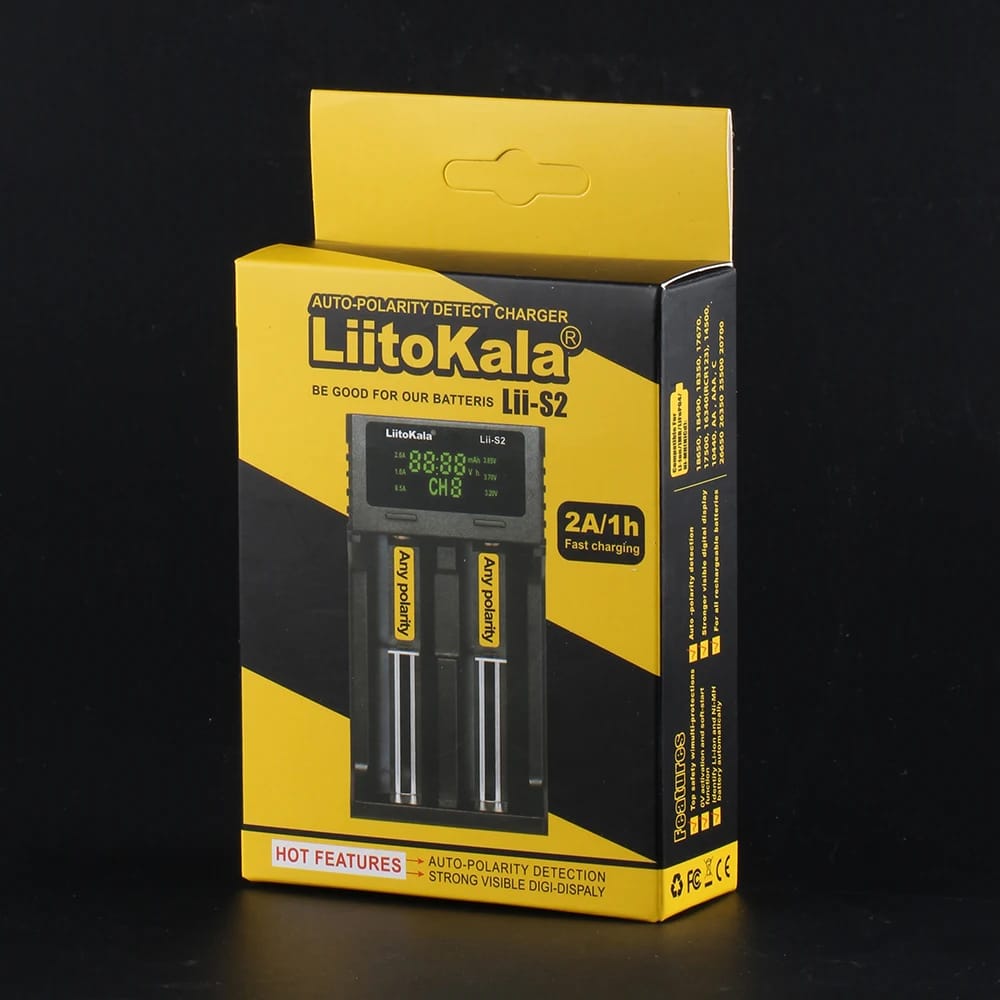 Cargador Liitokala Lii-S2