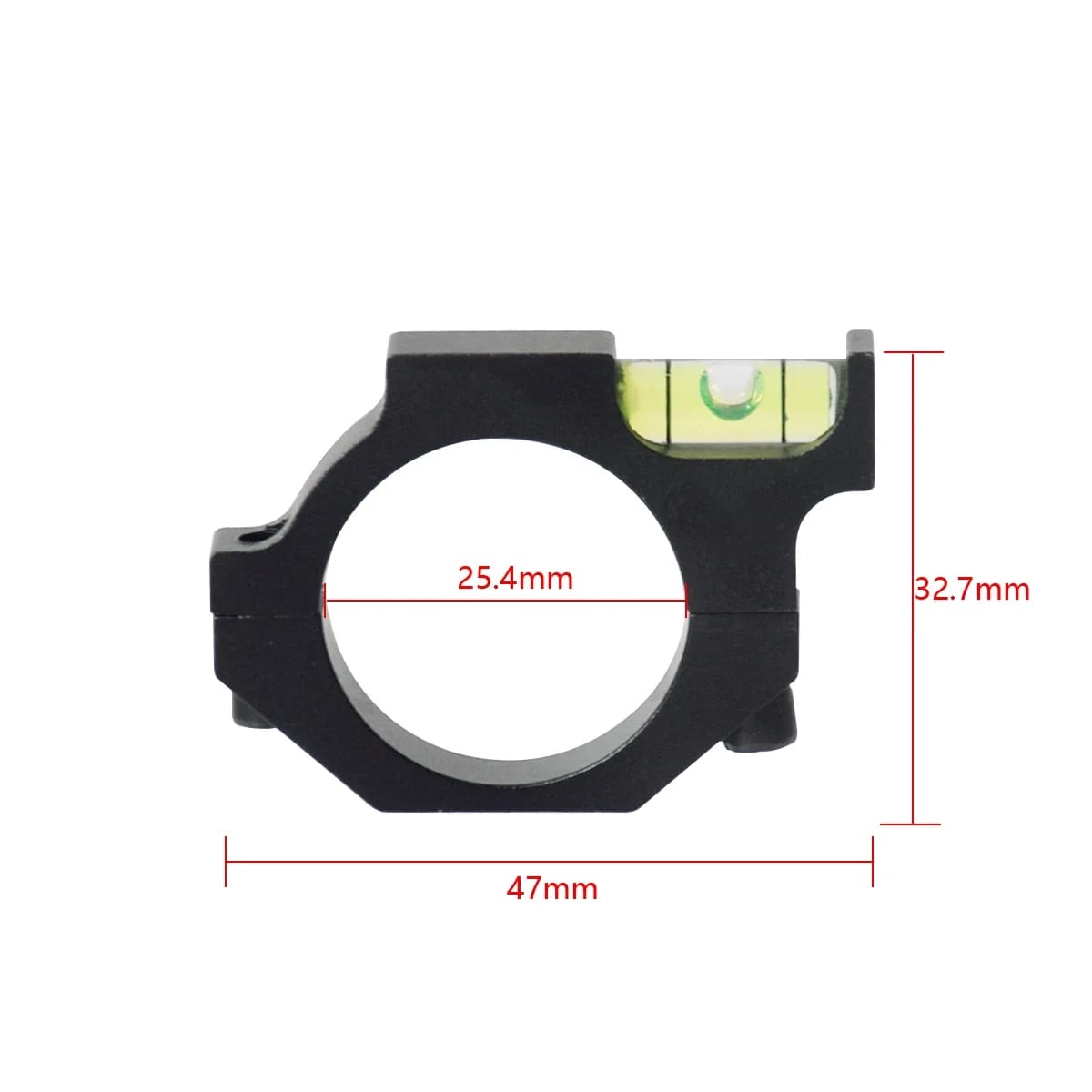 Nivel de burbuja para mira telescópica – 25,4 mm (1")