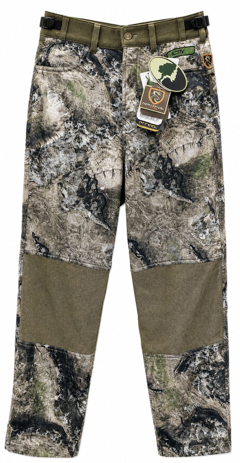 Pantalón de Caza Drake Non-Typical – Camuflaje Mossy Oak Terra Coyote