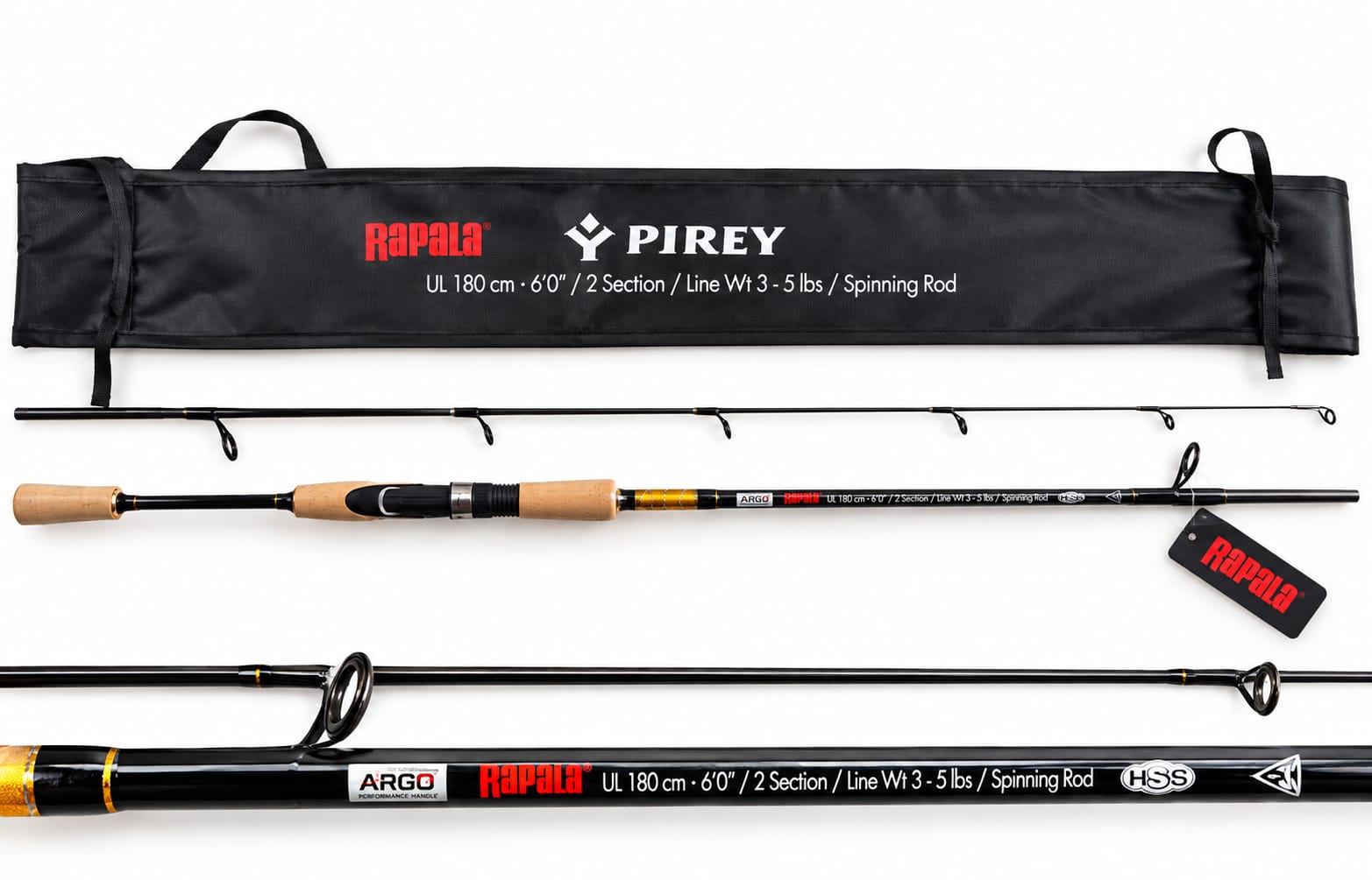 CAÑA RAPALA PJREY UL SPINNING 1,80 M - imagen 2