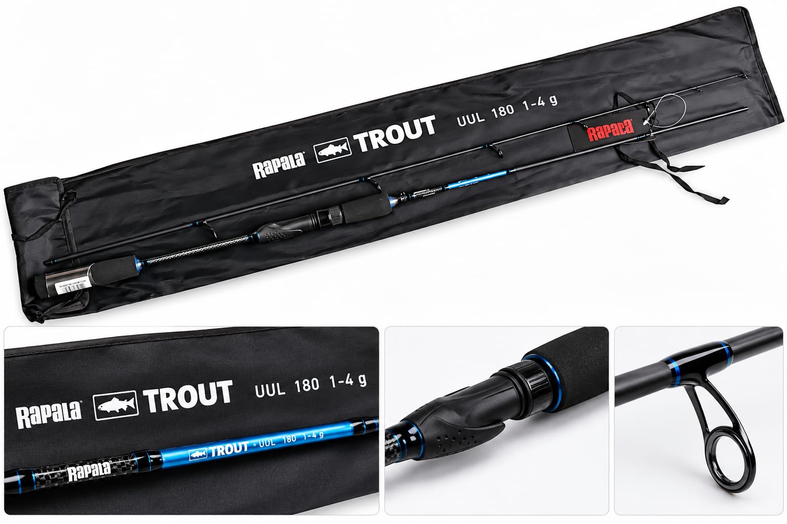 CAÑA RAPALA TROUT SPINNING 1,80 M UUL - imagen 2